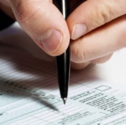 Illustration des impôts sur le revenu