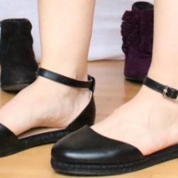 Paires de chaussures de fille