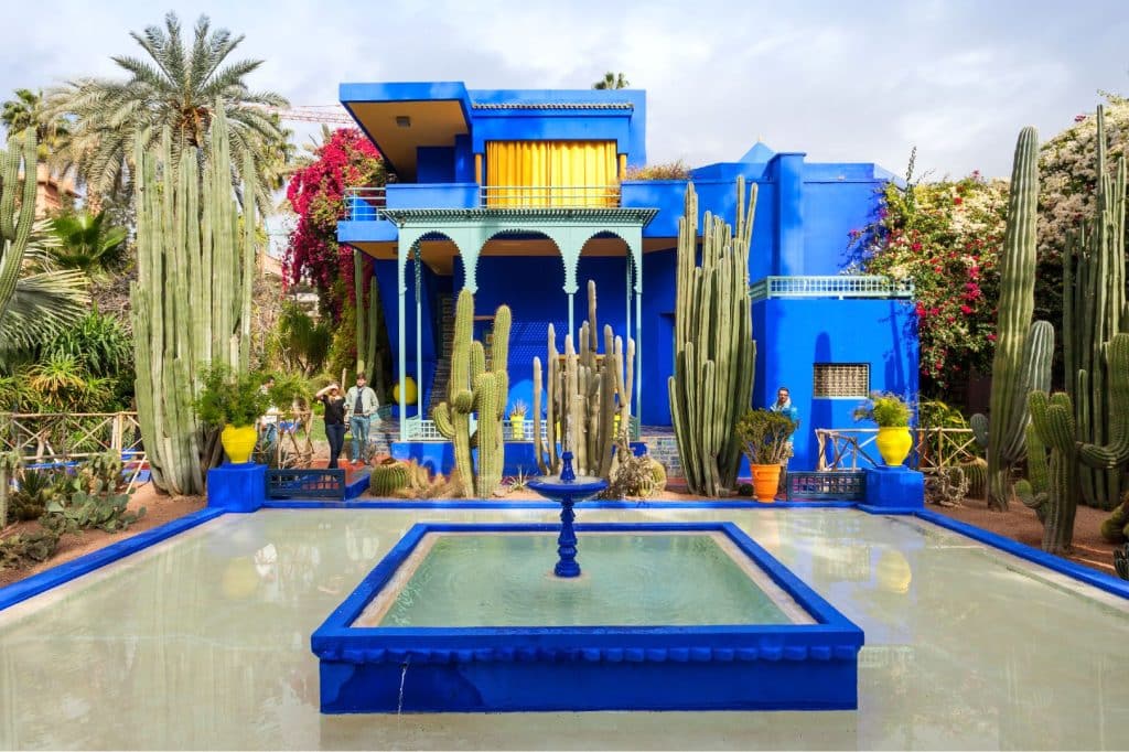 Les jardins de la Majorelle a marrakesh
